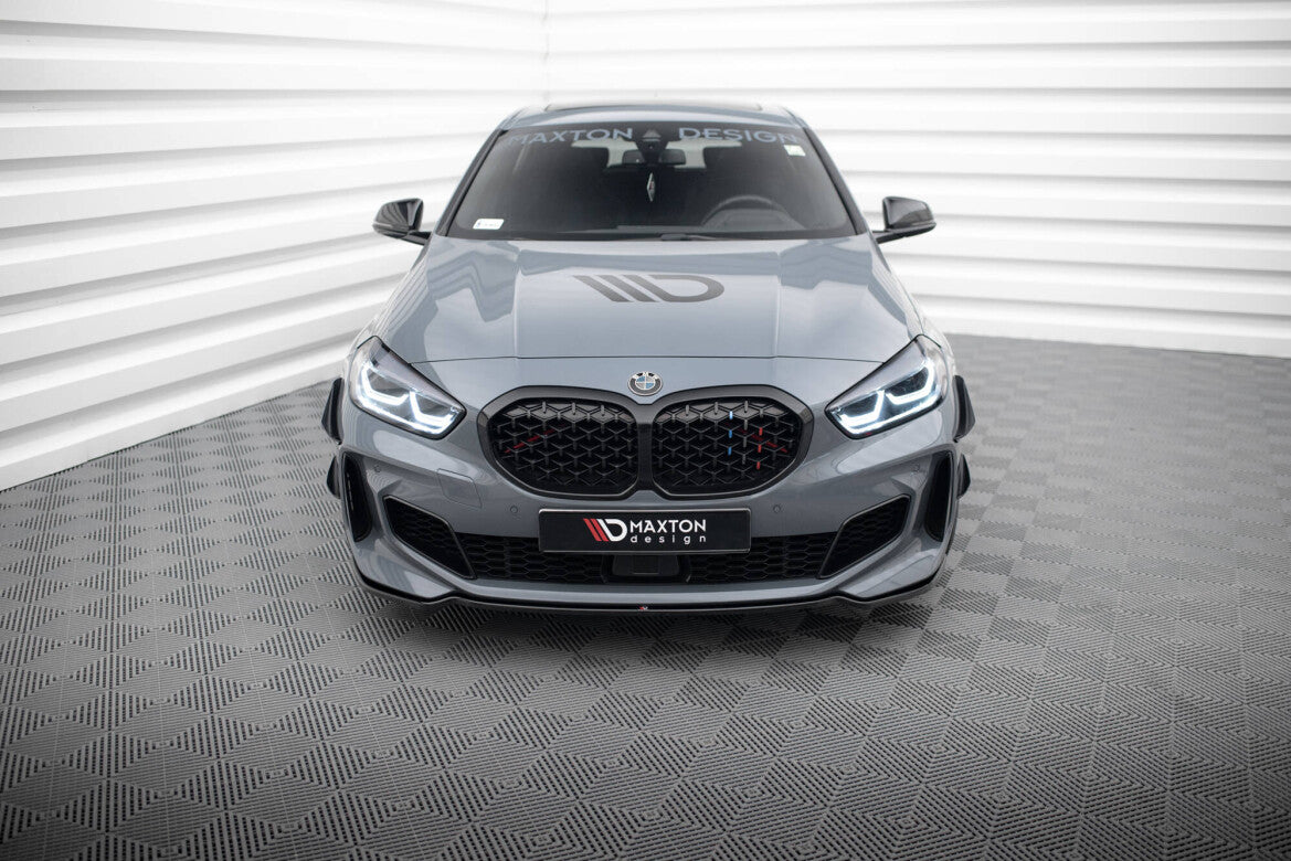 Frontlippe V.4 passend für BMW 1er M-Paket/ M135i / 128ti F40 schwarz Hochglanz