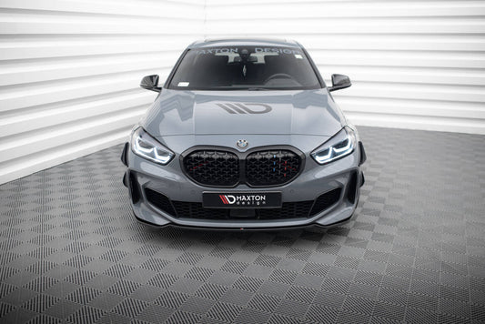 Frontlippe V.4 passend für BMW 1er M-Paket/ M135i / 128ti F40 schwarz Hochglanz