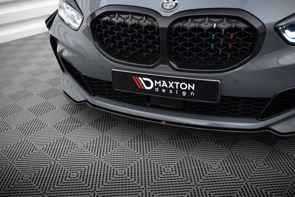 Frontlippe V.4 passend für BMW 1er M-Paket/ M135i / 128ti F40 schwarz Hochglanz