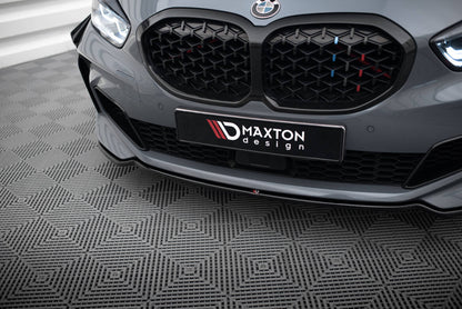 Frontlippe V.4 passend für BMW 1er M-Paket/ M135i / 128ti F40 schwarz Hochglanz