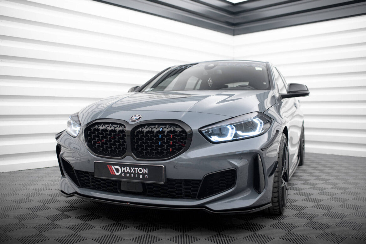 Frontlippe V.4 passend für BMW 1er M-Paket/ M135i / 128ti F40 schwarz Hochglanz