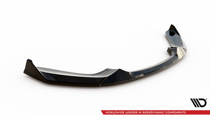 Frontlippe V.4 passend für BMW 1er M-Paket / M140i F20 FL schwarz Hochglanz