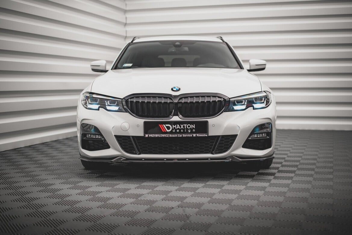 Frontlippe V.4 passend für BMW 3er G20 / G21 M-Paket schwarz Hochglanz