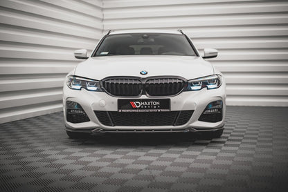 Frontlippe V.4 passend für BMW 3er G20 / G21 M-Paket schwarz Hochglanz