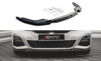 Frontlippe V.4 passend für BMW 3er G20 / G21 M-Paket schwarz Hochglanz