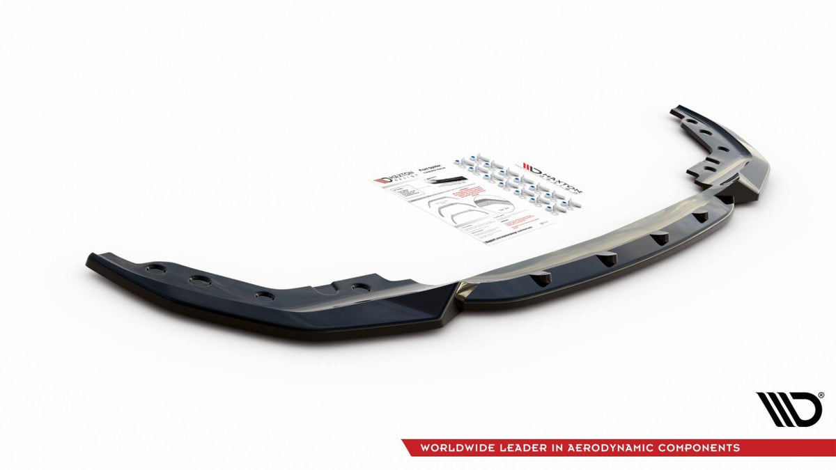 Frontlippe V.4 passend für BMW 3er G20 / G21 M-Paket schwarz Hochglanz