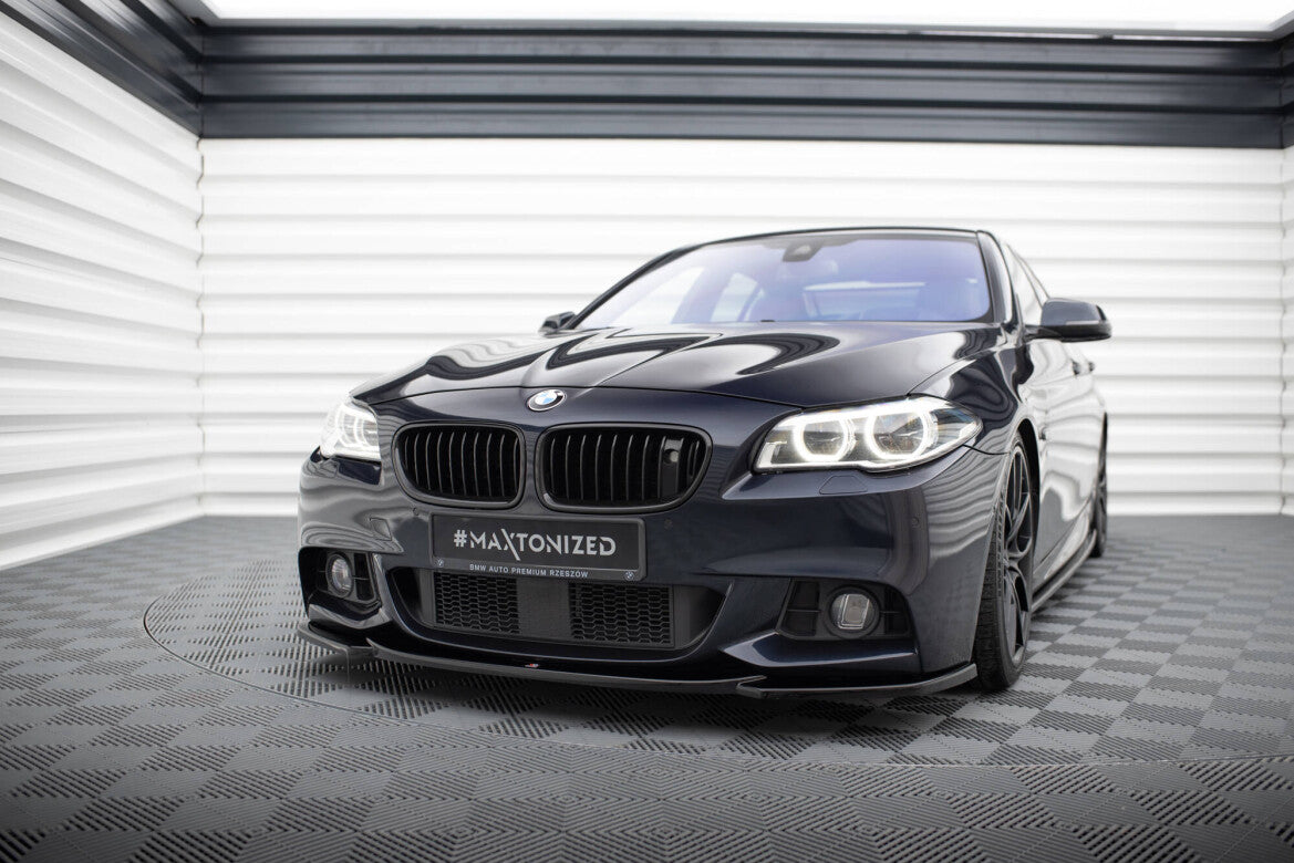 Frontlippe V.4 passend für BMW 5er F10/F11 M-Paket schwarz Hochglanz