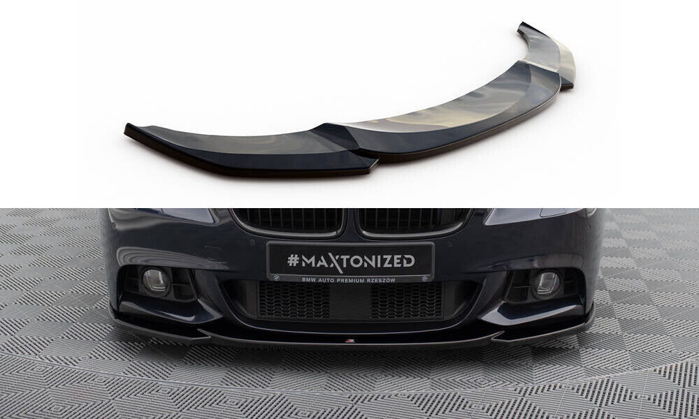 Frontlippe V.4 passend für BMW 5er F10/F11 M-Paket schwarz Hochglanz