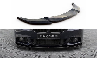 Frontlippe V.4 passend für BMW 5er F10/F11 M-Paket schwarz Hochglanz