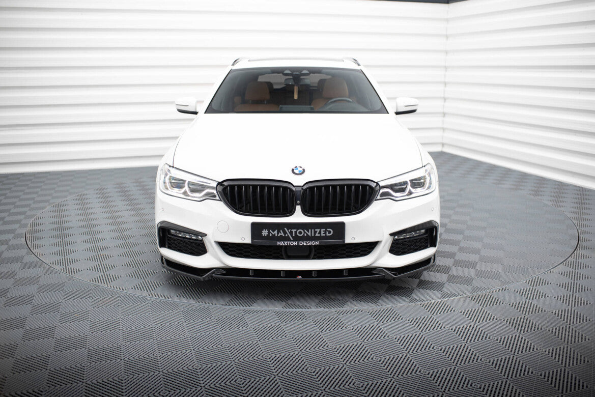 Frontlippe V.4 passend für BMW 5er M-Paket / M550d / M550i G30/ G31 M-Paket schwarz Hochglanz