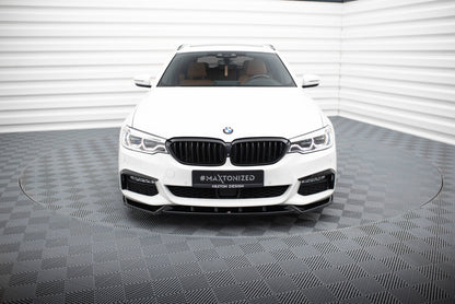 Frontlippe V.4 passend für BMW 5er M-Paket / M550d / M550i G30/ G31 M-Paket schwarz Hochglanz