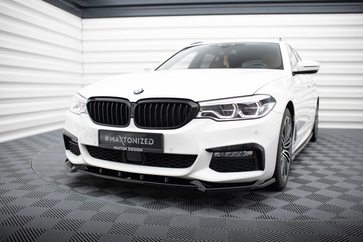 Frontlippe V.4 passend für BMW 5er M-Paket / M550d / M550i G30/ G31 M-Paket schwarz Hochglanz
