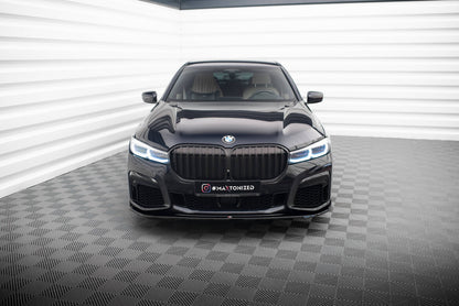 Frontlippe V.4 passend für BMW 7 M-Paket G11 / G12 FL schwarz Hochglanz
