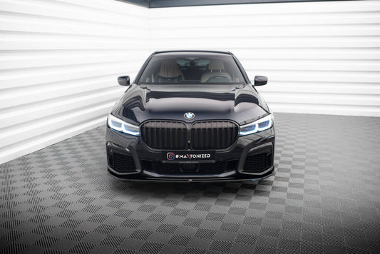Frontlippe V.4 passend für BMW 7 M-Paket G11 / G12 FL schwarz Hochglanz
