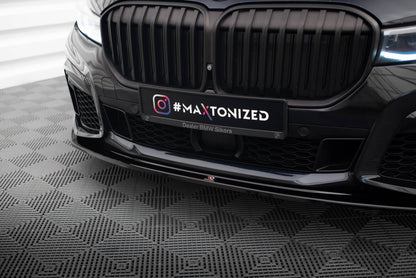 Frontlippe V.4 passend für BMW 7 M-Paket G11 / G12 FL schwarz Hochglanz