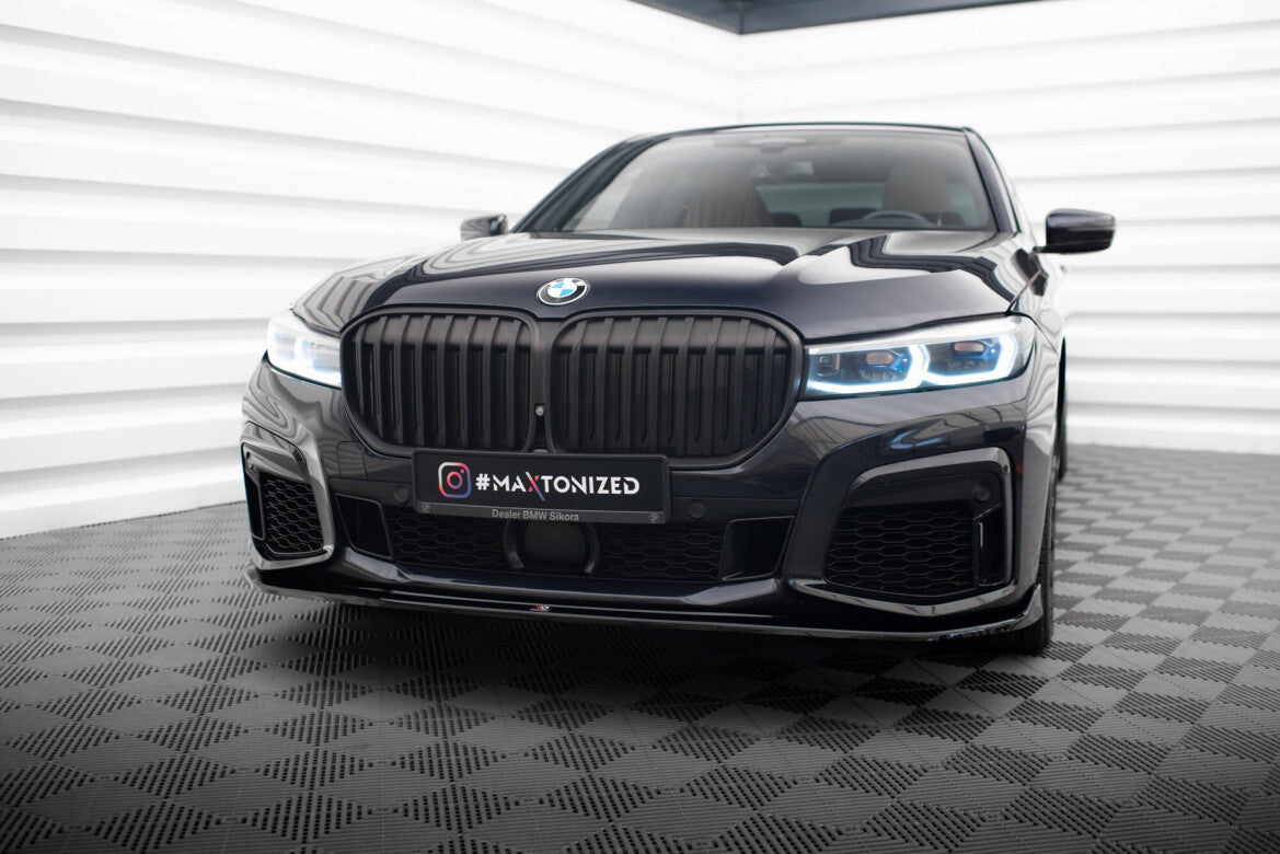 Frontlippe V.4 passend für BMW 7 M-Paket G11 / G12 FL schwarz Hochglanz