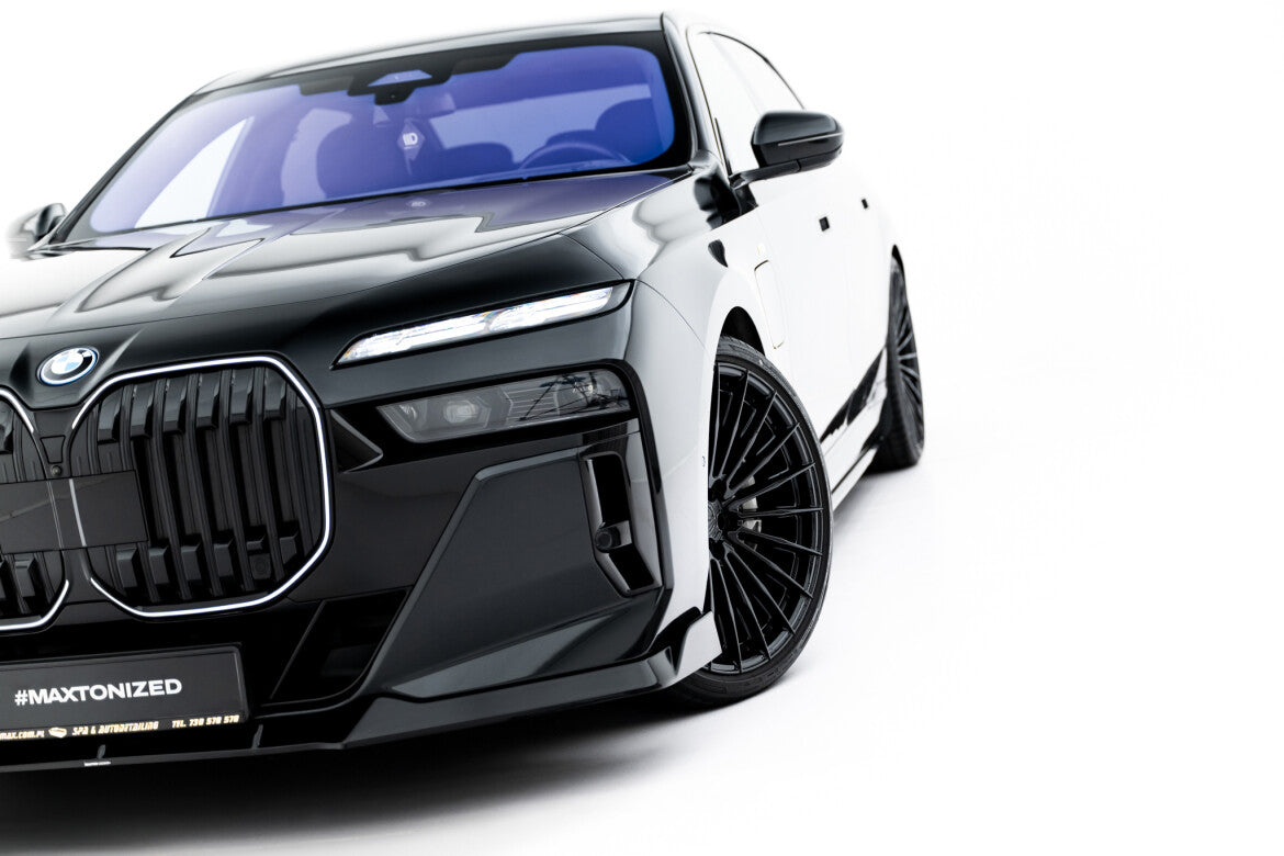 Frontlippe V.4 passend für BMW 7 M-Paket / M760e / i7 M-Paket G70 schwarz Hochglanz