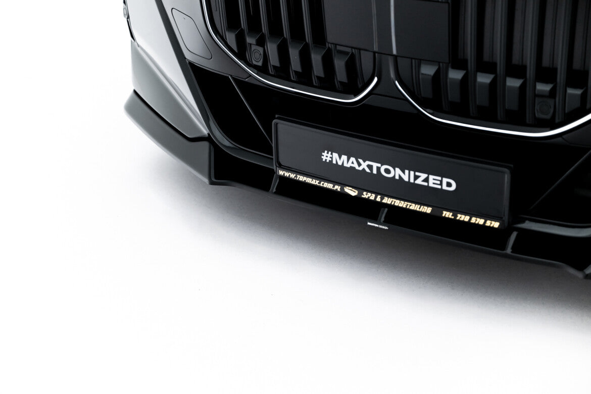 Frontlippe V.4 passend für BMW 7 M-Paket / M760e / i7 M-Paket G70 schwarz Hochglanz