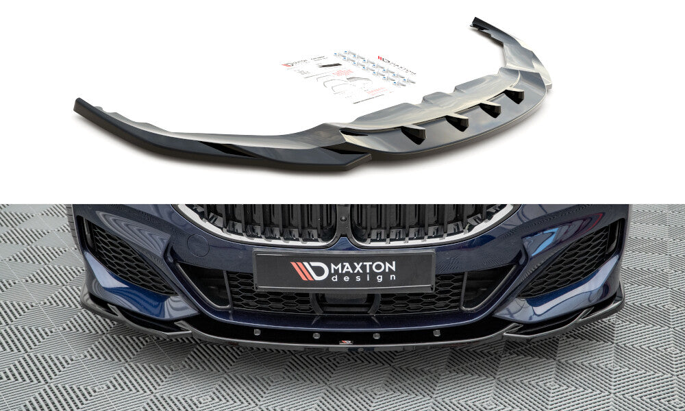 Frontlippe V.4 passend für BMW 8 Coupe M-Paket G15 / 8 Gran Coupe M-Paket G16 schwarz Hochglanz