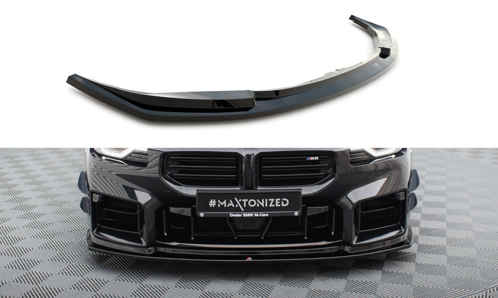 Frontlippe V.4 passend für BMW M2 G87 schwarz Hochglanz