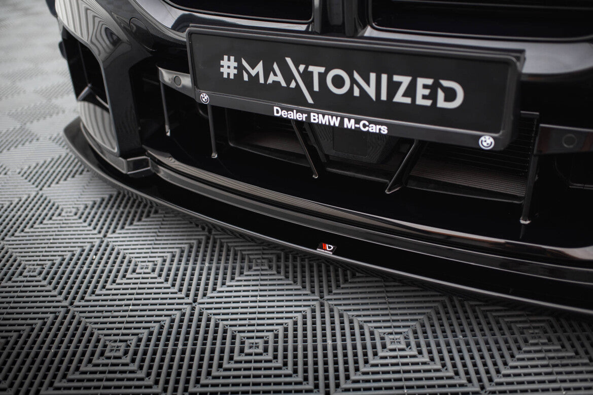 Frontlippe V.4 passend für BMW M2 G87 schwarz Hochglanz