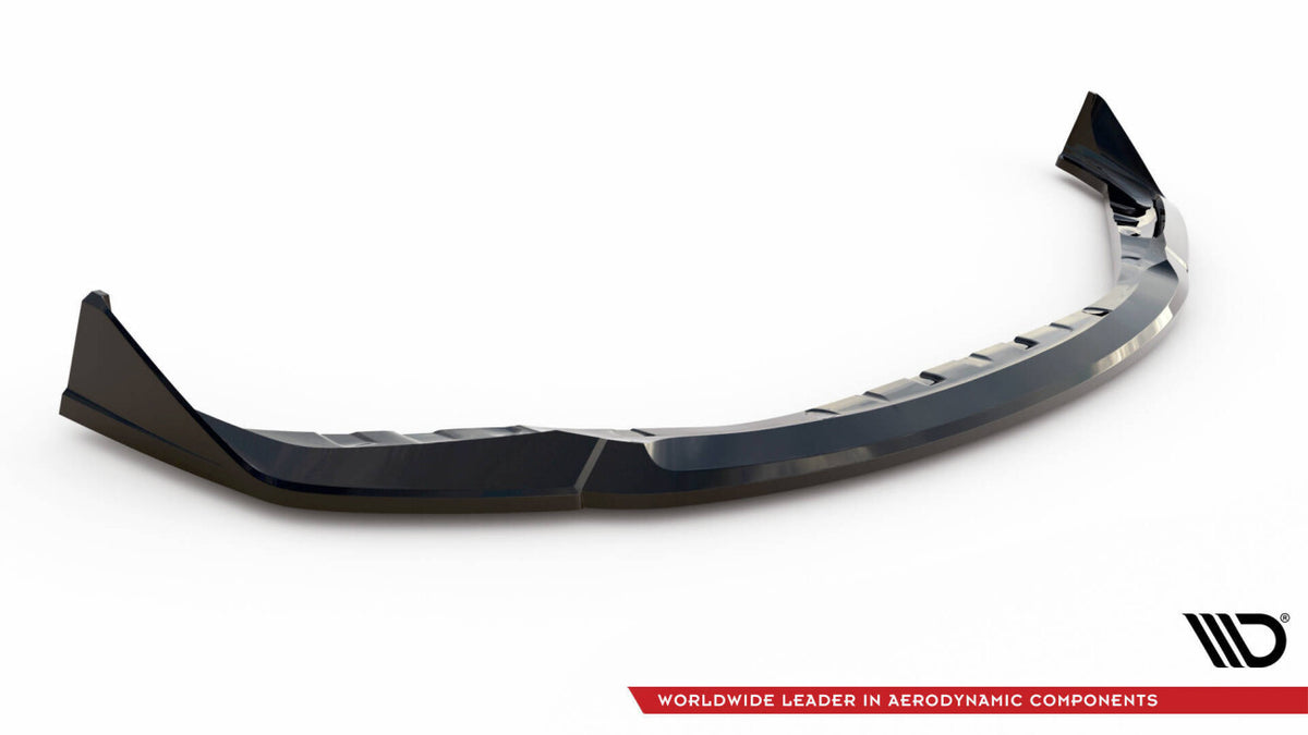 Frontlippe V.4 passend für BMW M3 / M4 G80 / G81 / G82 schwarz Hochglanz