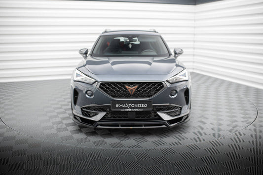 Frontlippe V.4 passend für CUPRA Formentor Mk1 schwarz Hochglanz