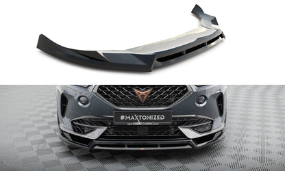 Frontlippe V.4 passend für CUPRA Formentor Mk1 schwarz Hochglanz