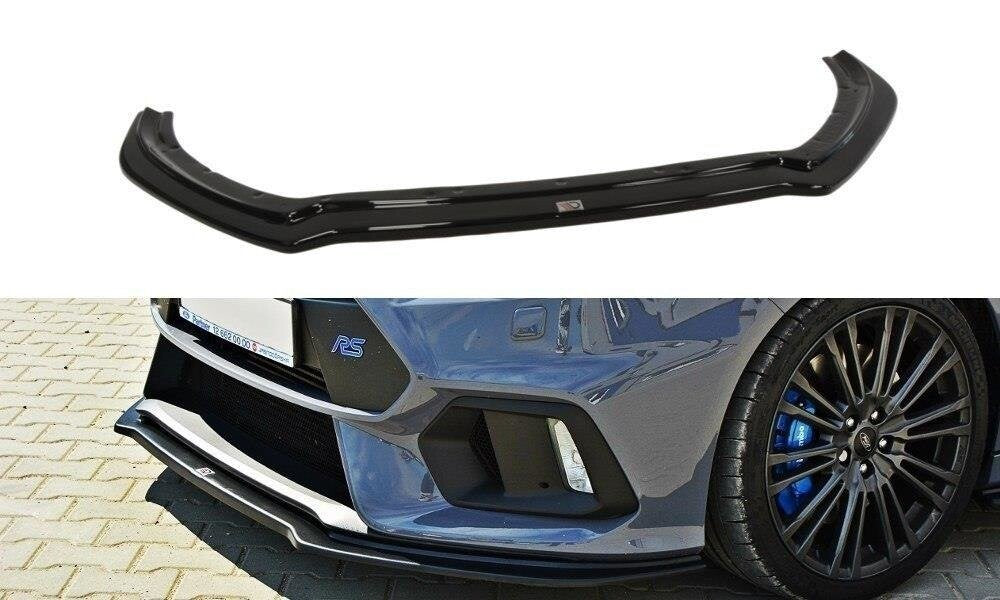Frontlippe V.4 passend für Ford Focus RS Mk3 schwarz Hochglanz