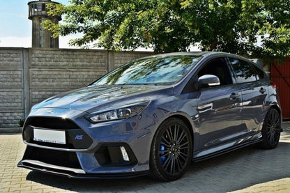 Frontlippe V.4 passend für Ford Focus RS Mk3 schwarz Hochglanz