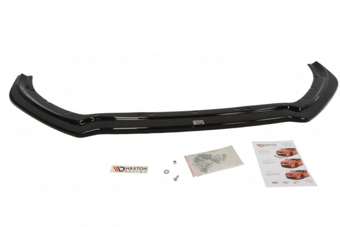 Frontlippe V.4 passend für Ford Focus RS Mk3 schwarz Hochglanz