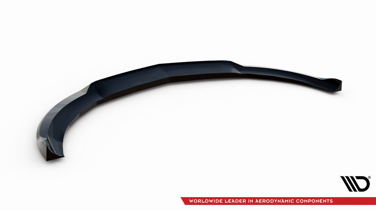 Frontlippe V.4 passend für Mercedes A45 AMG W176 schwarz Hochglanz