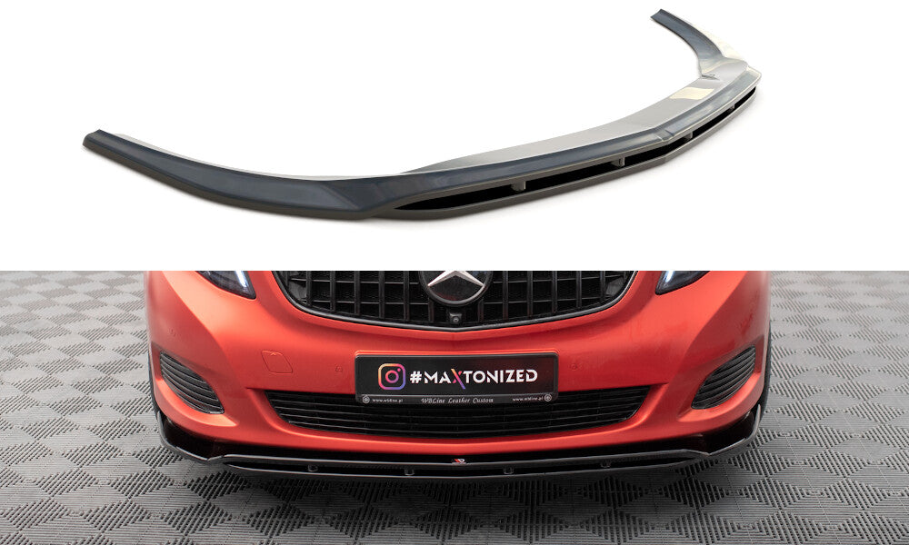 Frontlippe V.4 passend für Mercedes V-Klasse W447 schwarz Hochglanz