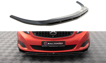 Frontlippe V.4 passend für Mercedes V-Klasse W447 schwarz Hochglanz