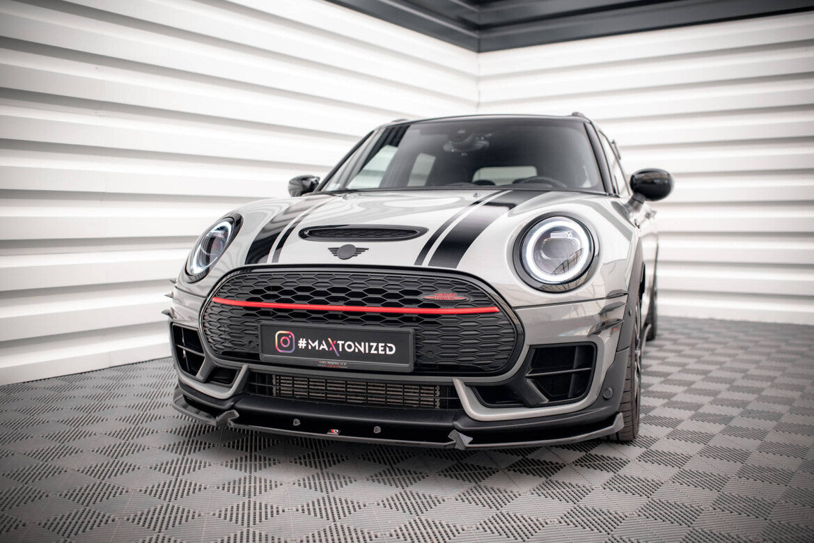 Frontlippe V.4 passend für Mini Cooper Clubman John Cooper Works F54 FL schwarz Hochglanz