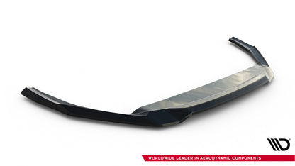 Frontlippe V.4 passend für Skoda Octavia RS Mk4 schwarz Hochglanz