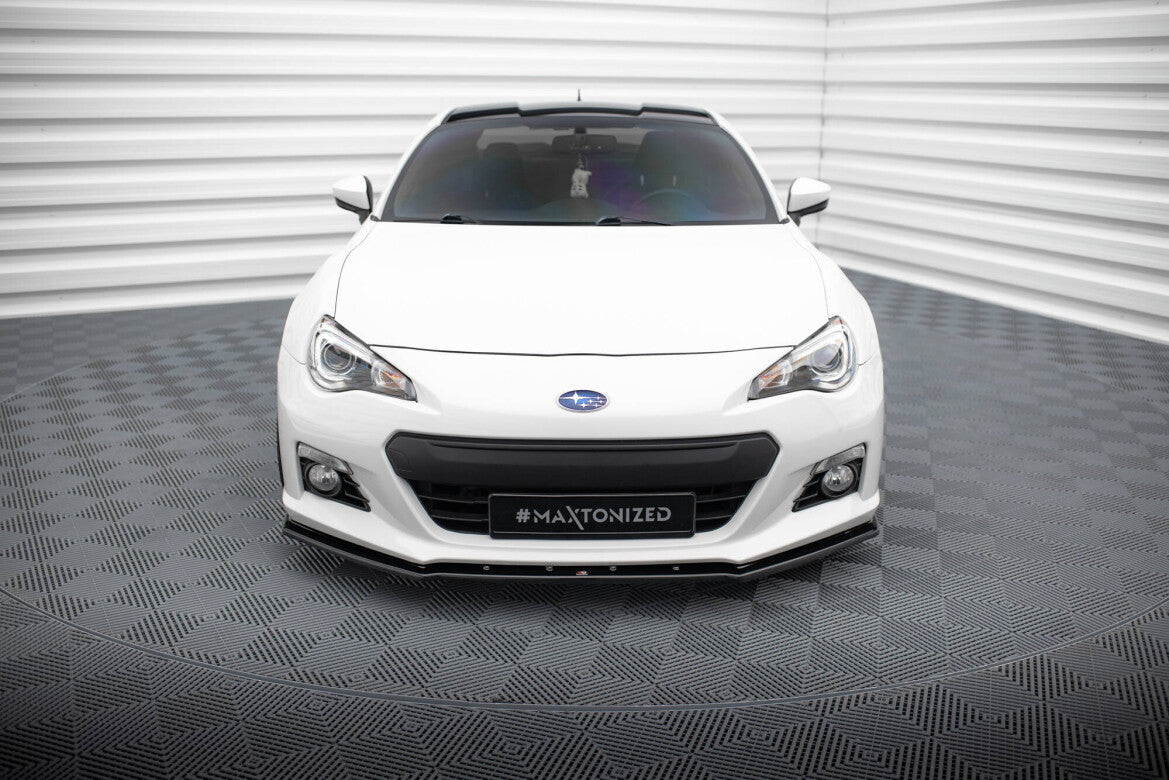 Frontlippe V.4 passend für Subaru BRZ Mk1 schwarz Hochglanz