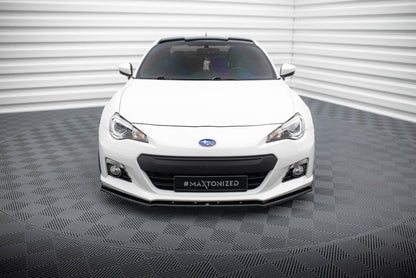 Frontlippe V.4 passend für Subaru BRZ Mk1 schwarz Hochglanz