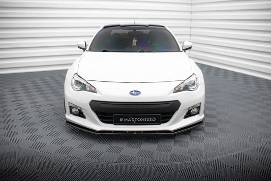 Frontlippe V.4 passend für Subaru BRZ Mk1 schwarz Hochglanz