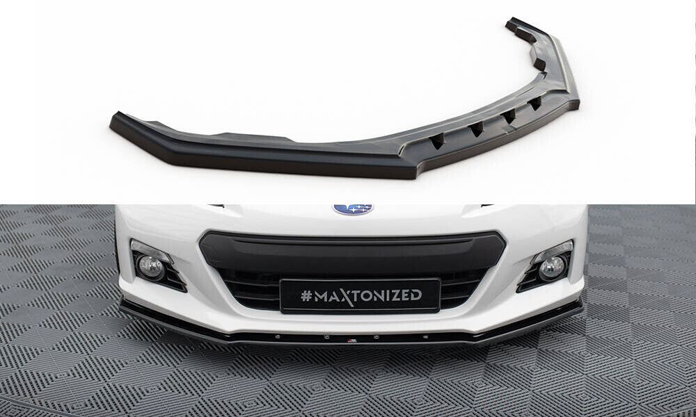Frontlippe V.4 passend für Subaru BRZ Mk1 schwarz Hochglanz