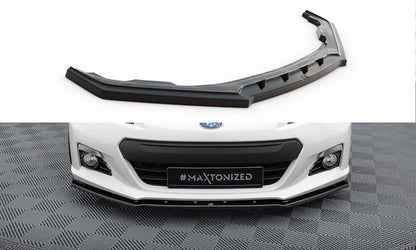 Frontlippe V.4 passend für Subaru BRZ Mk1 schwarz Hochglanz