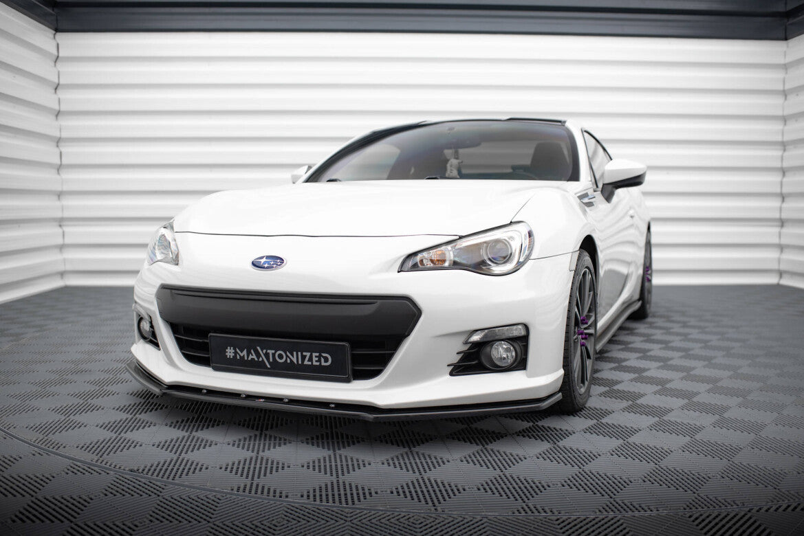 Frontlippe V.4 passend für Subaru BRZ Mk1 schwarz Hochglanz
