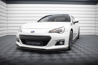 Frontlippe V.4 passend für Subaru BRZ Mk1 schwarz Hochglanz
