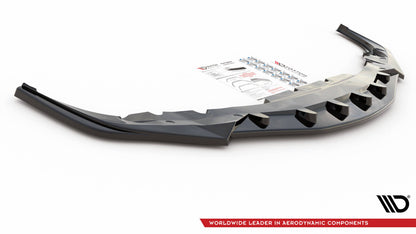Frontlippe V.4 passend für Toyota Supra Mk5 schwarz Hochglanz