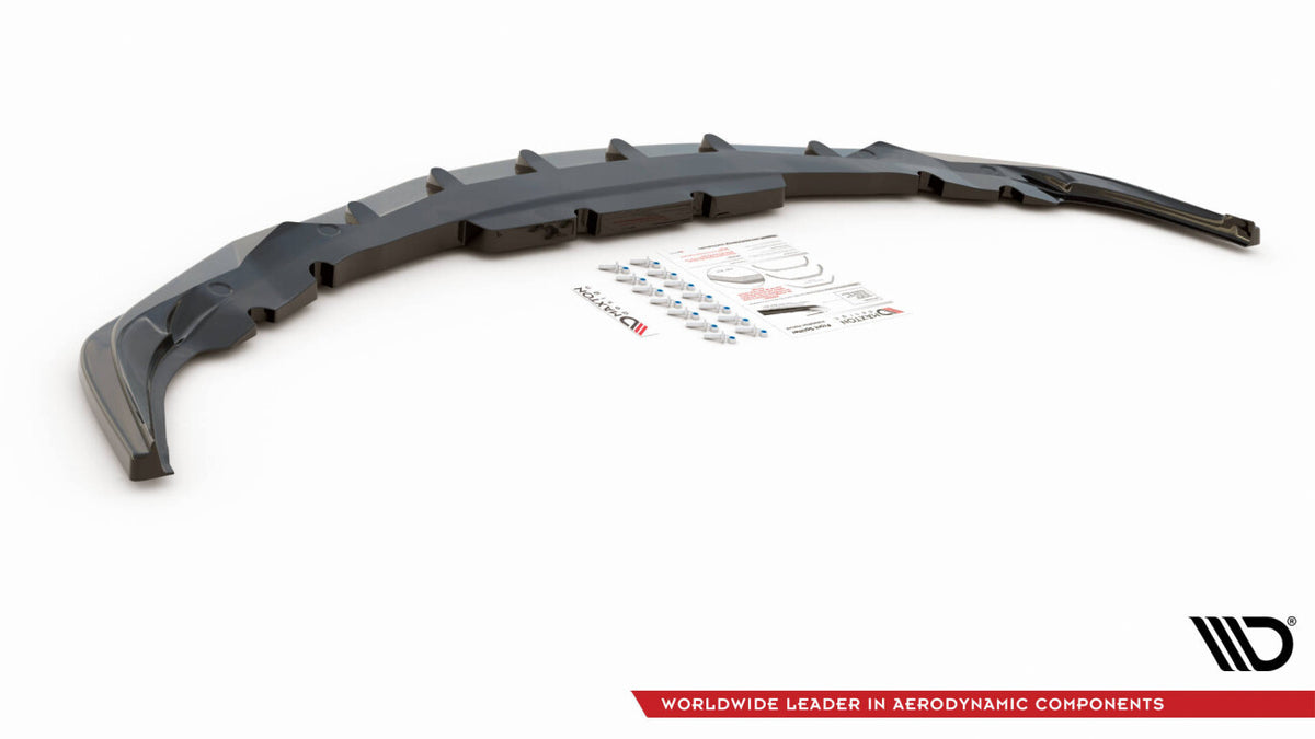 Frontlippe V.4 passend für Toyota Supra Mk5 schwarz Hochglanz