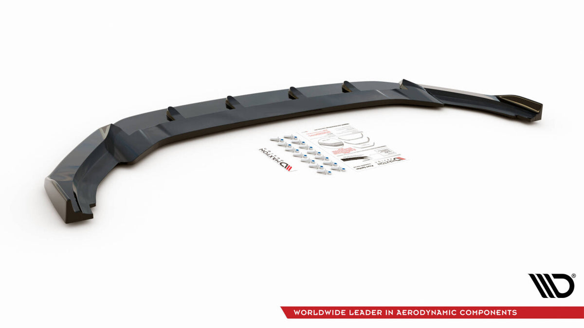 Frontlippe V.4 passend für VW Golf R / R-Line Mk7 schwarz Hochglanz