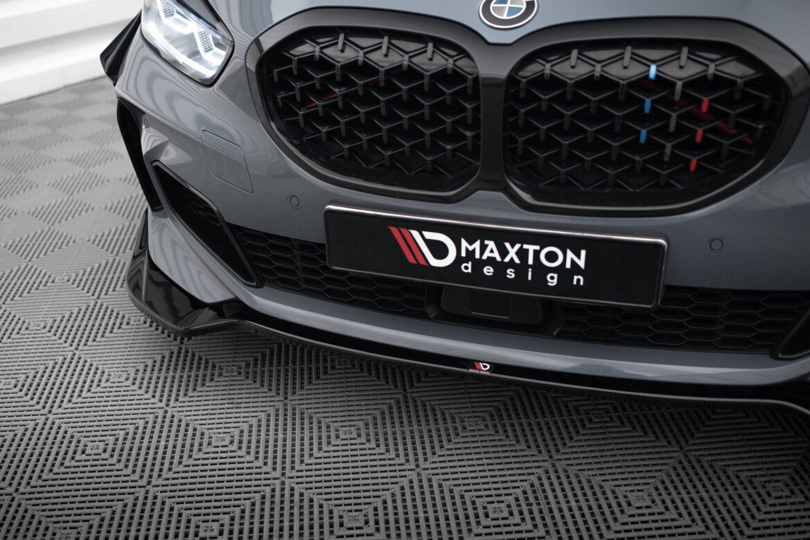 Frontlippe V.5 passend für BMW 1er M-Paket / M135i / 128ti F40 schwarz Hochglanz