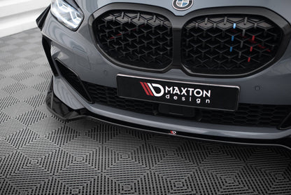 Frontlippe V.5 passend für BMW 1er M-Paket / M135i / 128ti F40 schwarz Hochglanz