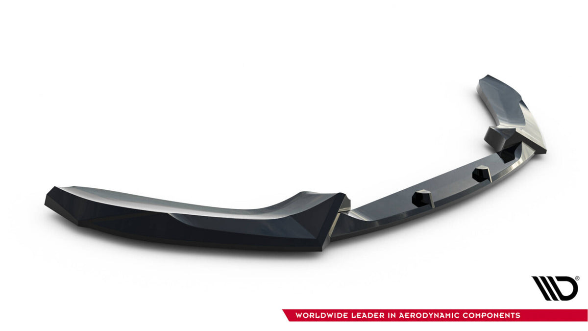 Frontlippe V.5 passend für BMW 1er M-Paket / M140i F20 FL schwarz Hochglanz