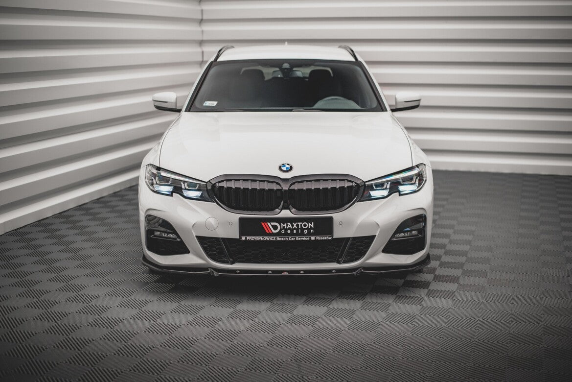Frontlippe V.5 passend für BMW 3er G20 / G21 M-Paket schwarz Hochglanz